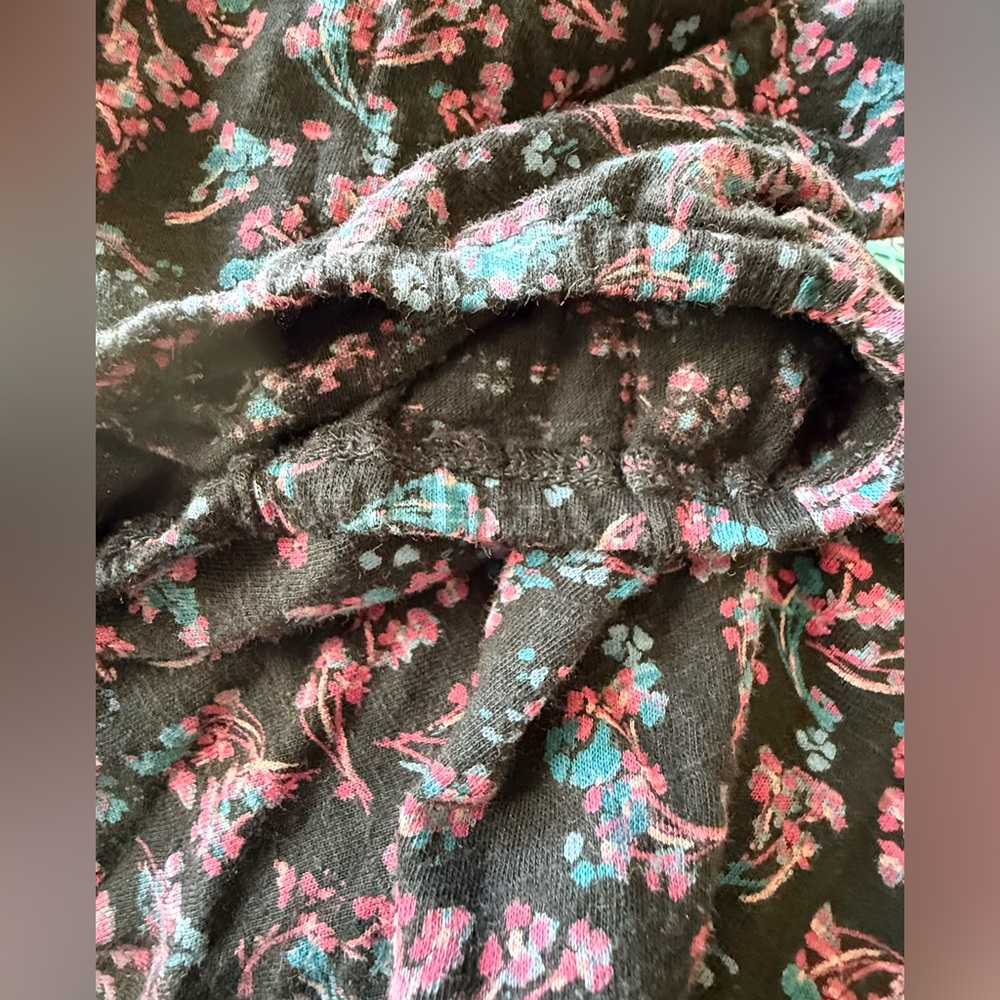 Lucky Brand Plus Black and Pink Embroidered Tunic - Picture 9 of 11